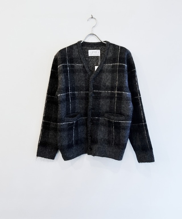 Rafu / Rafu017 MOHAIR CADIGAN (BLACK)
