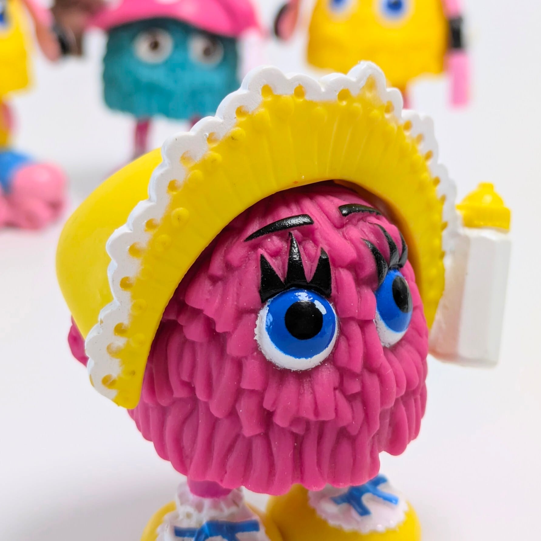 ♧☆DEADSTOCK / VINTAGE 1989☆【 McDonald's / マクドナルド 】1989 McDonald's Happy Meal Toy "Funny Fry Friends" 『 Sweet Cuddles (赤ちゃん)』Happy Meal Toy / ミールトイ / フライキッズ / フライガイ / フライガール 〚アメリカン雑貨 アメトイ〛