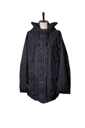 1990's British Army field jacket faded black