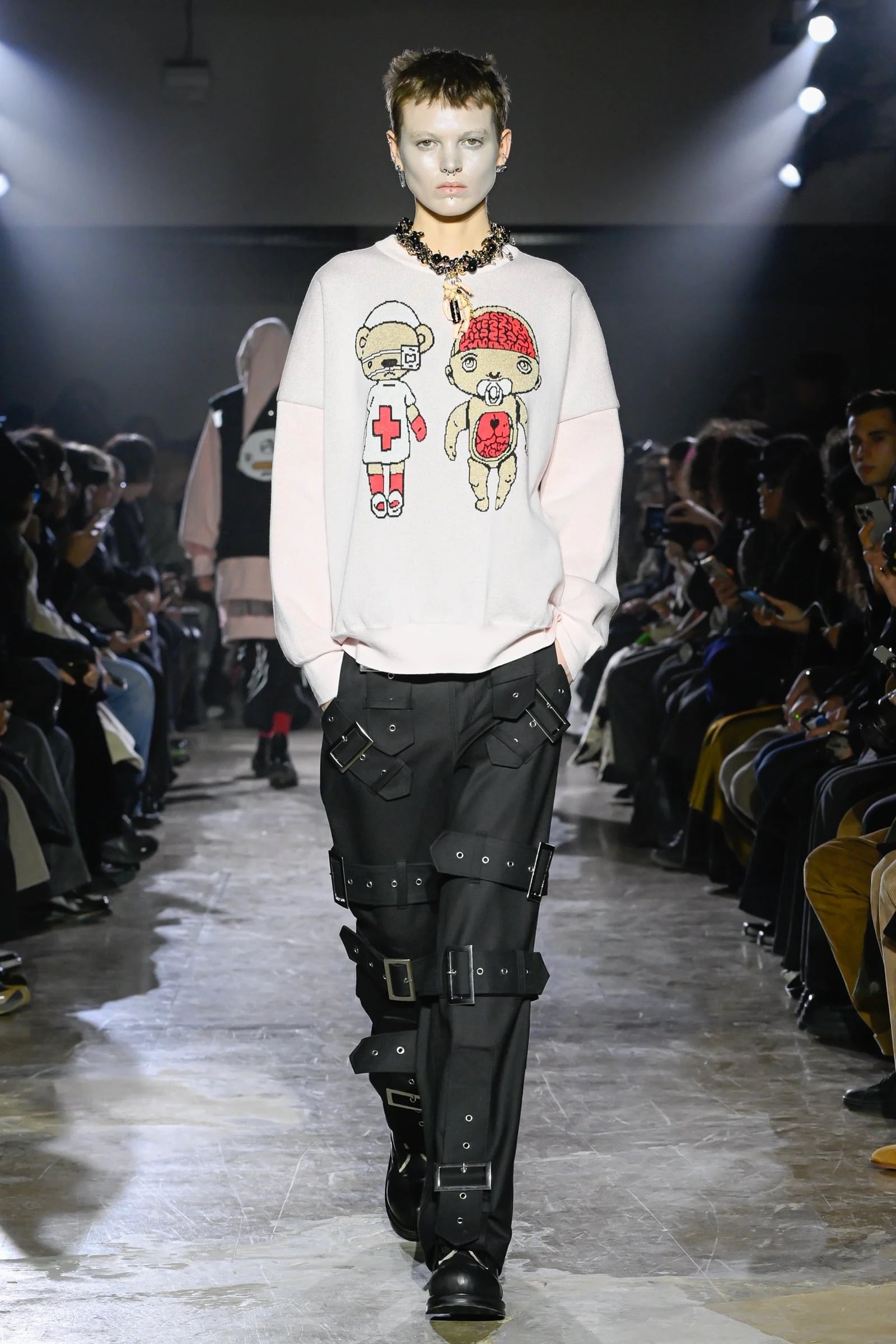 KIDILL/TAILORED BONDAGE PANTS(BLACK × 44) | PAY ID