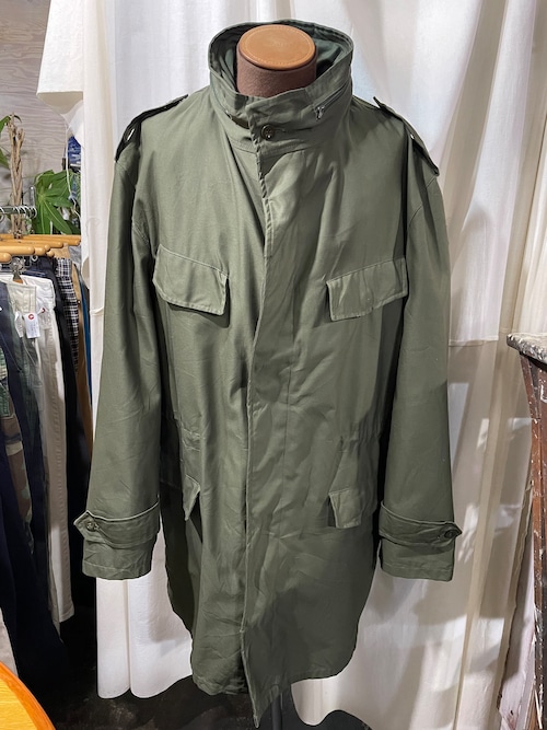 80's old Belgian Army M-88 Field Coat ベルギー軍 フィールドコート L~XL