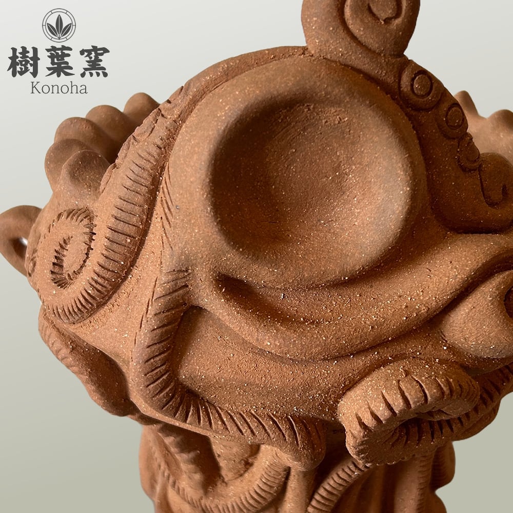 神像筒形土器 モチーフ デザイン 蛸の神 OCTGOD 植木鉢 | KONOHA 神像筒形土器 モチーフ デザイン 蛸の神 OCTGOD 植木鉢 | KONOHA