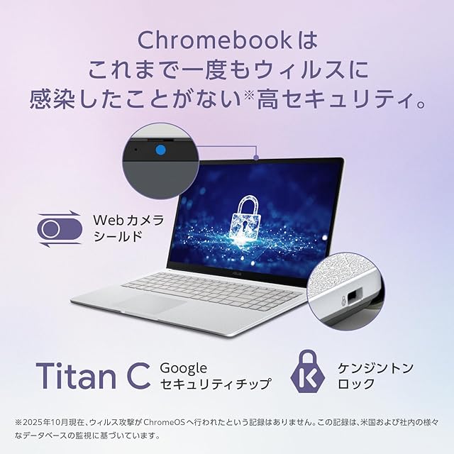 ASUS Chromebook クロームブック CX1505CTA 15.6インチ インテル N50