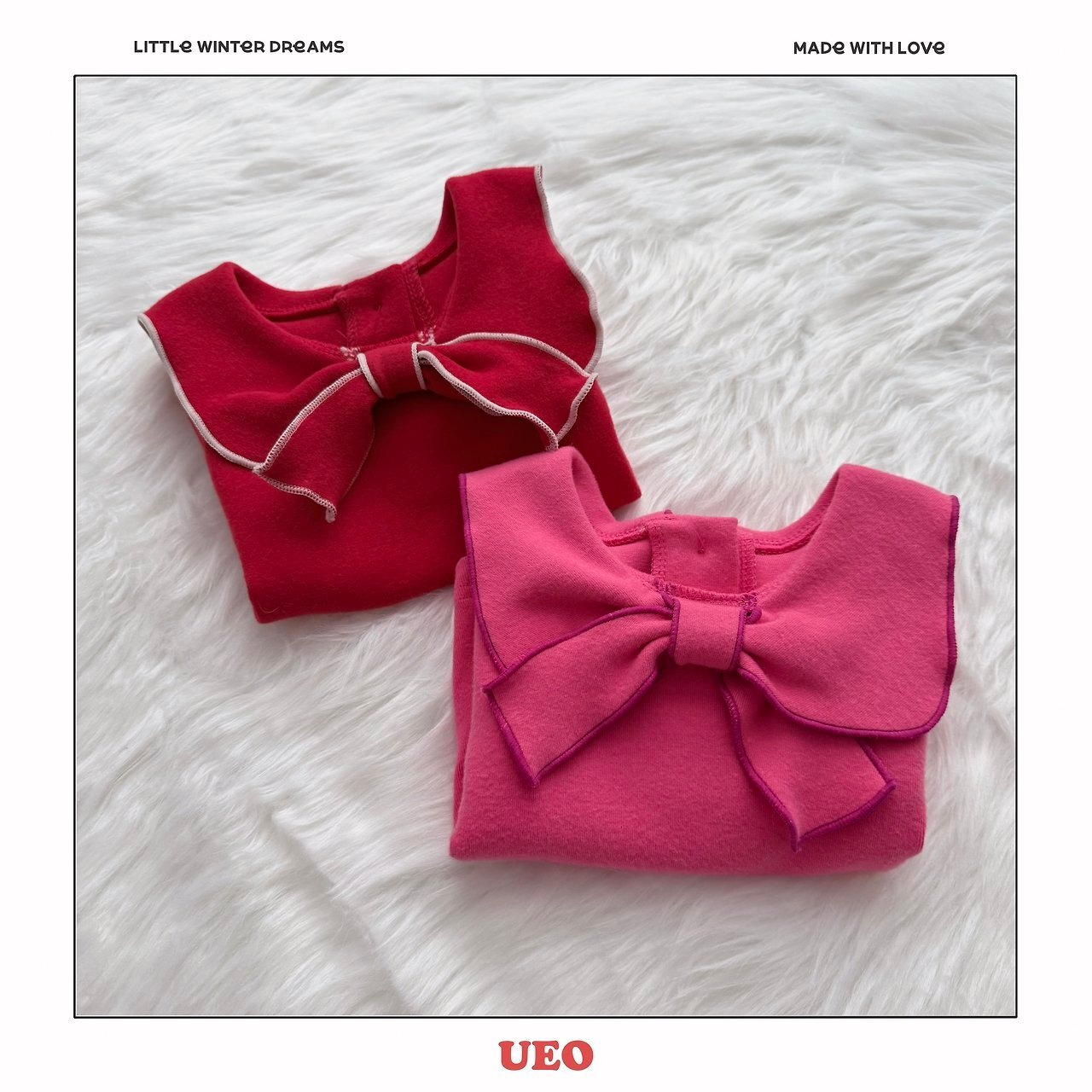 UEO［取寄］mozzi ribbon tee 26winter