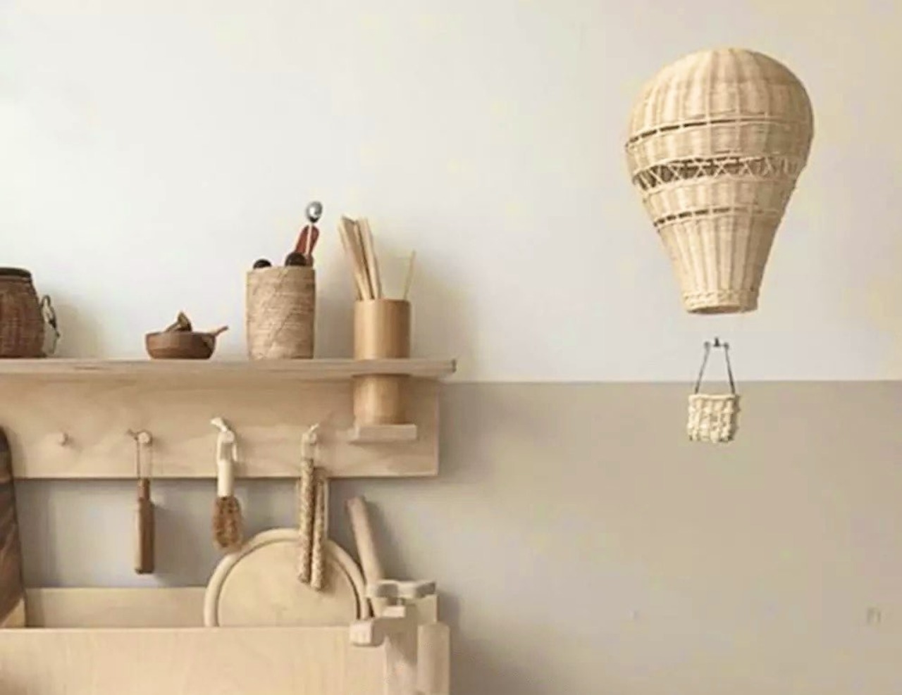 気球型ハンキングデコレーション