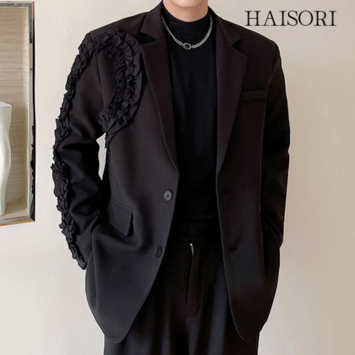 Japan Ruffle Jacket Ruffled jacket | HAISORI【大人セレカジなファッションスペース】