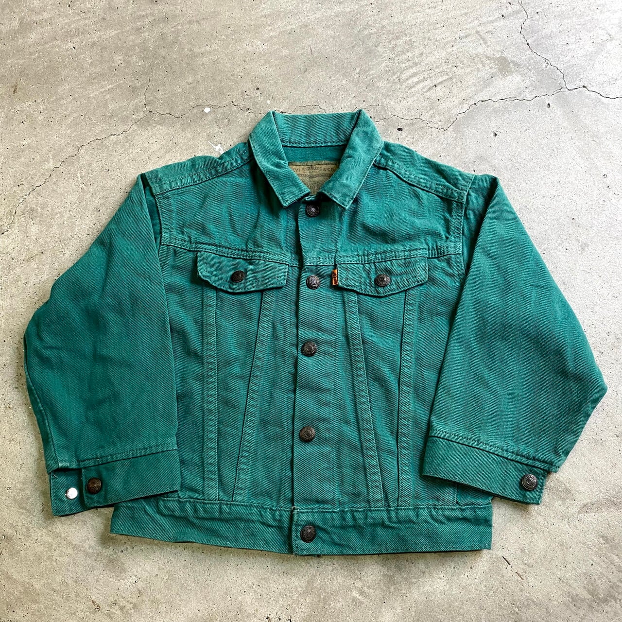 Levi’s リーバイス　デニムジャケット　緑