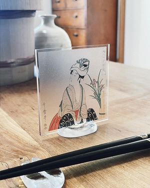 喜多川歌麿　婦人手業操鏡・洗濯 / Women's Handy Work: Laundry