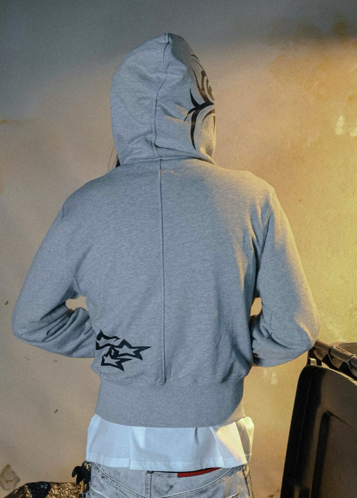 PCCVISION] 3MAN0N Zipper Sweater - PCCVISION 3MAN0N Graphic Zip 