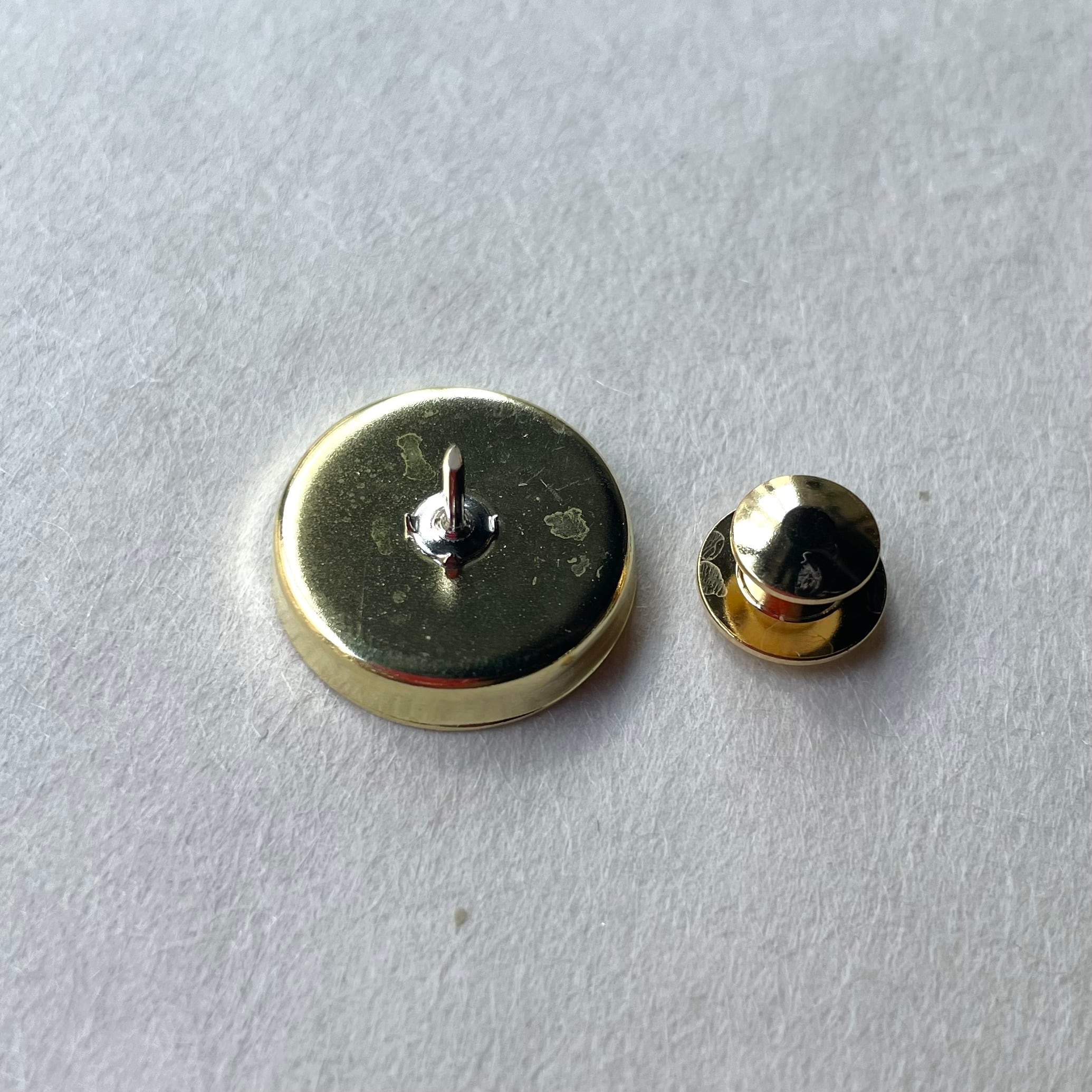 ピンブローチ｜真鍮R底｜BB522r｜ベース皿｜φ19*3｜中級者向け｜ミクロ