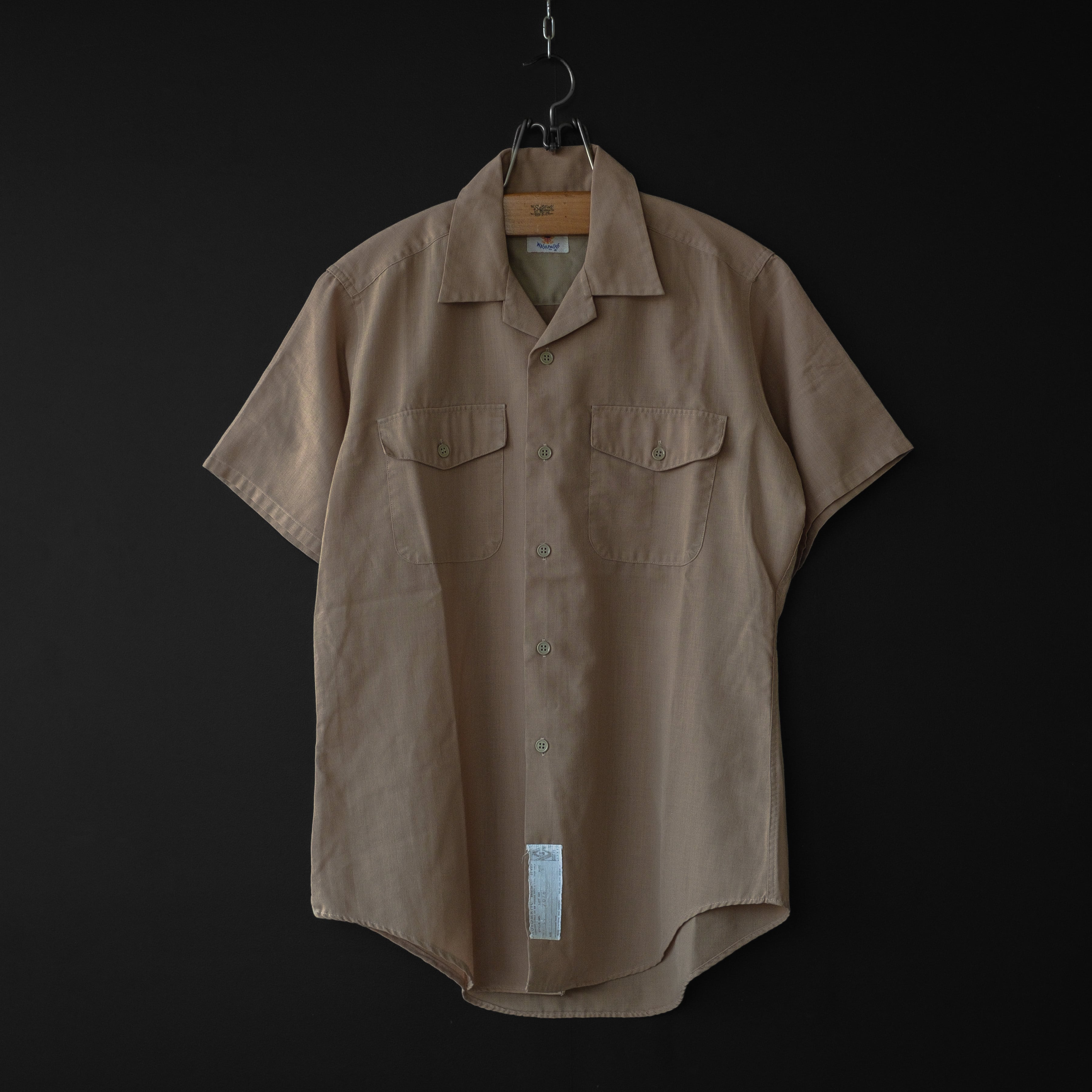 used- 【FLYING CROSS】 70s s/s work shirt | dros dro