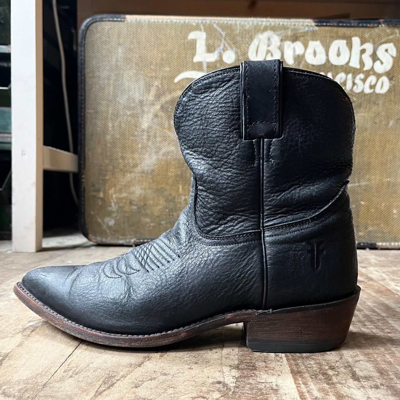 80s FRYE ショート ウエスタンブーツ | LITTLE GO