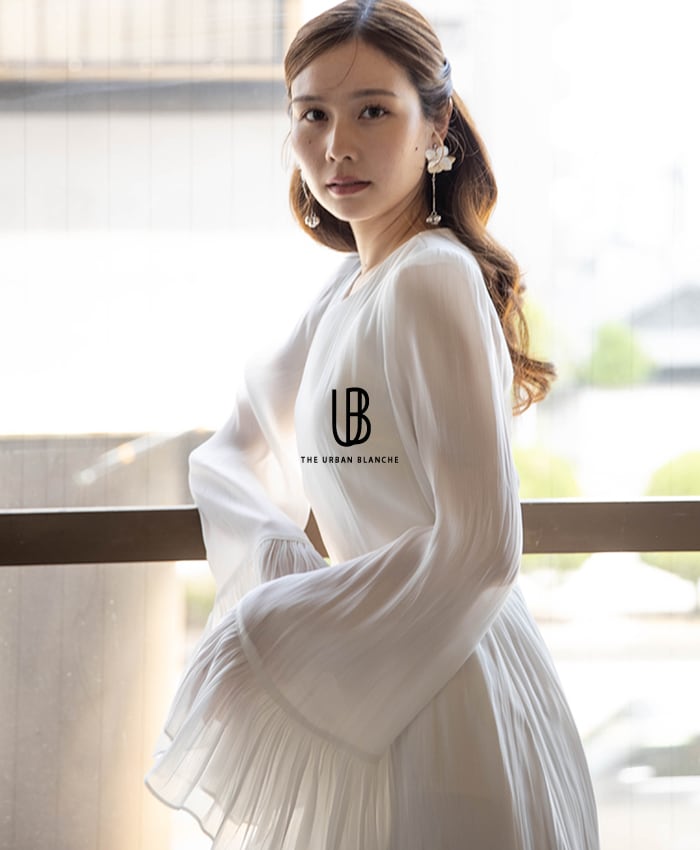 THE URBAN BLANCHE ウェディングドレス　キャミドレス sサイズ THE URBAN BLANCHE ORIGINAL キャミドレス