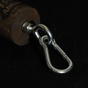 "2nd Anniv" SUPER BIG KEYHOLDER - serial.10/BROWN