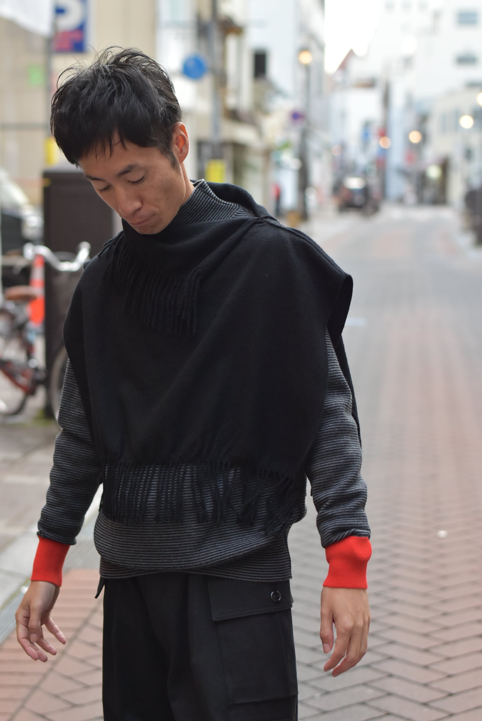 HAVERSACK】Fringe Neck Warmer | theater(シアター)