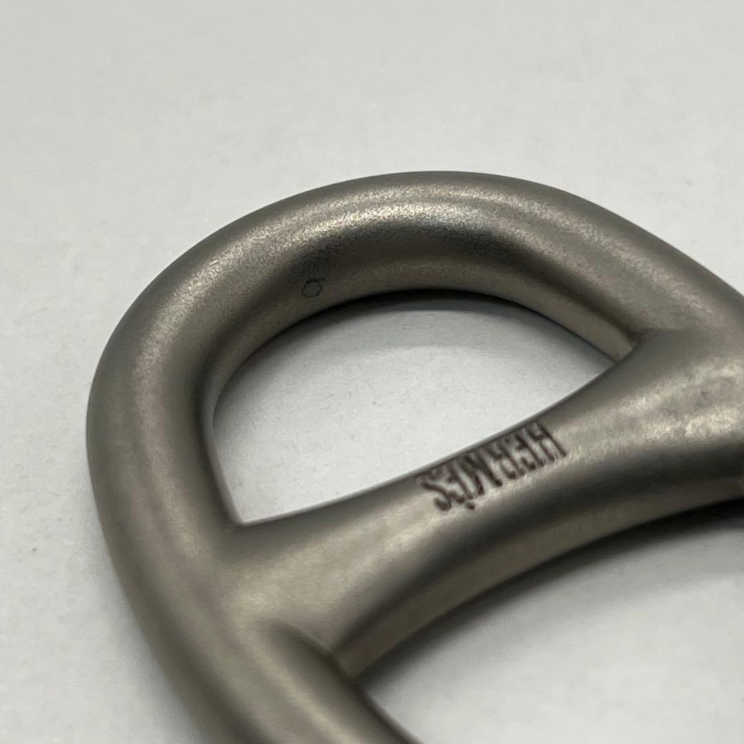 エルメス HERMES シェーヌダンクル スカーフリング シルバーカラー 箱