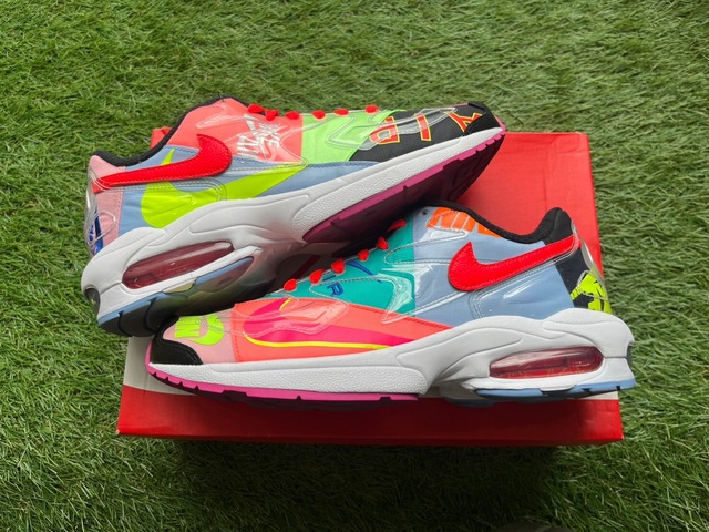 NIKE × atmos AIR MAX2 LIGHT QS BRIGHT CRIMSON CJ6200-001 28㎝ 81354