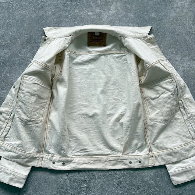 Levi's】70584 リーバイス セカンド ホワイトデニムジャケット