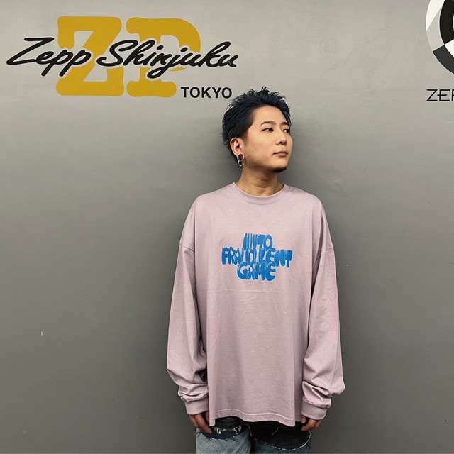Zepp Shinjuku限定 Oversized Long Sleeve Tee