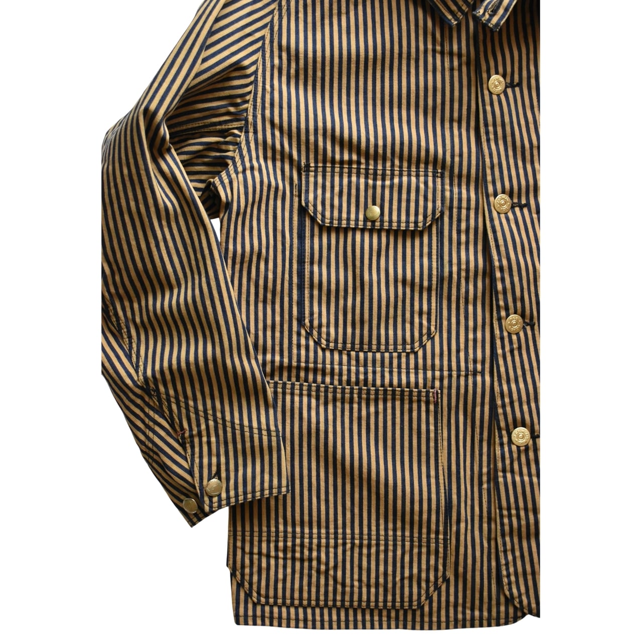 TCB jeans / Cat Head Jacket Brown Hickory - キャットヘッド