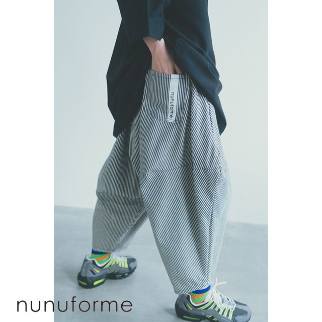 【nunuforme】29-nf21-621-200ポインテッドパンツ1（155）