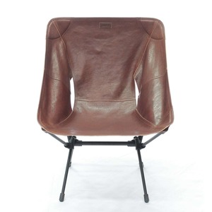 kawais leather chair seat <garbon>  dark brown