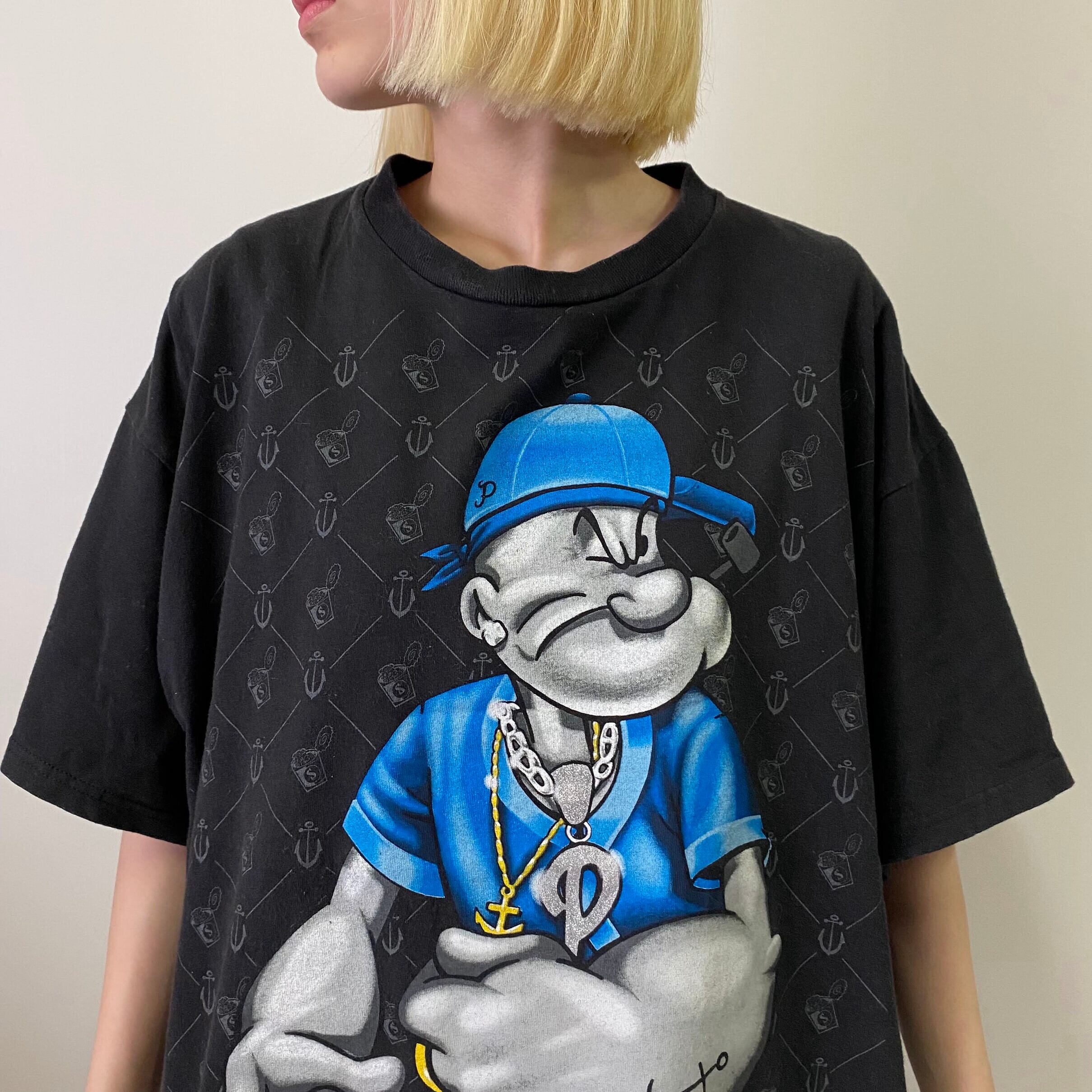 新入荷SALE対象外】00年代 POPEYE ポパイ ヒップホップ キャラクター 