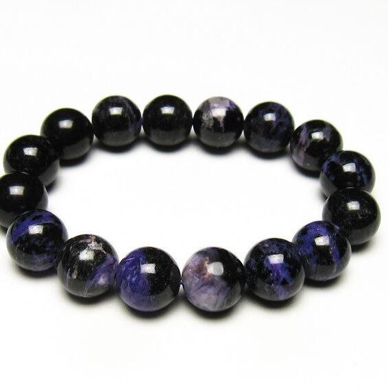 チャロアイト ブレスレット 13mm 一点物 メール便可 111-49249