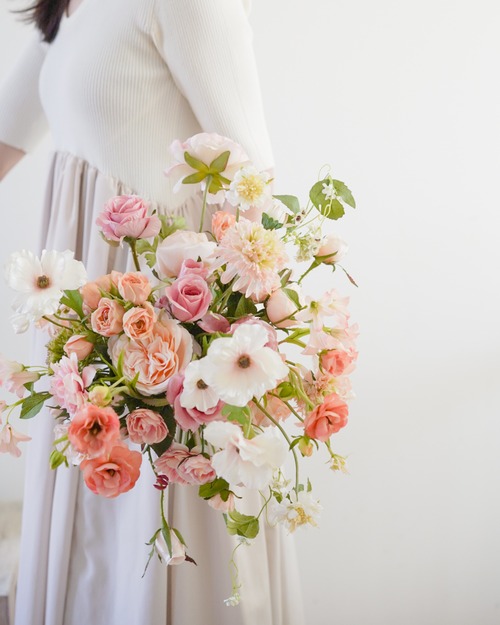 〈レンタルブーケ〉Peach