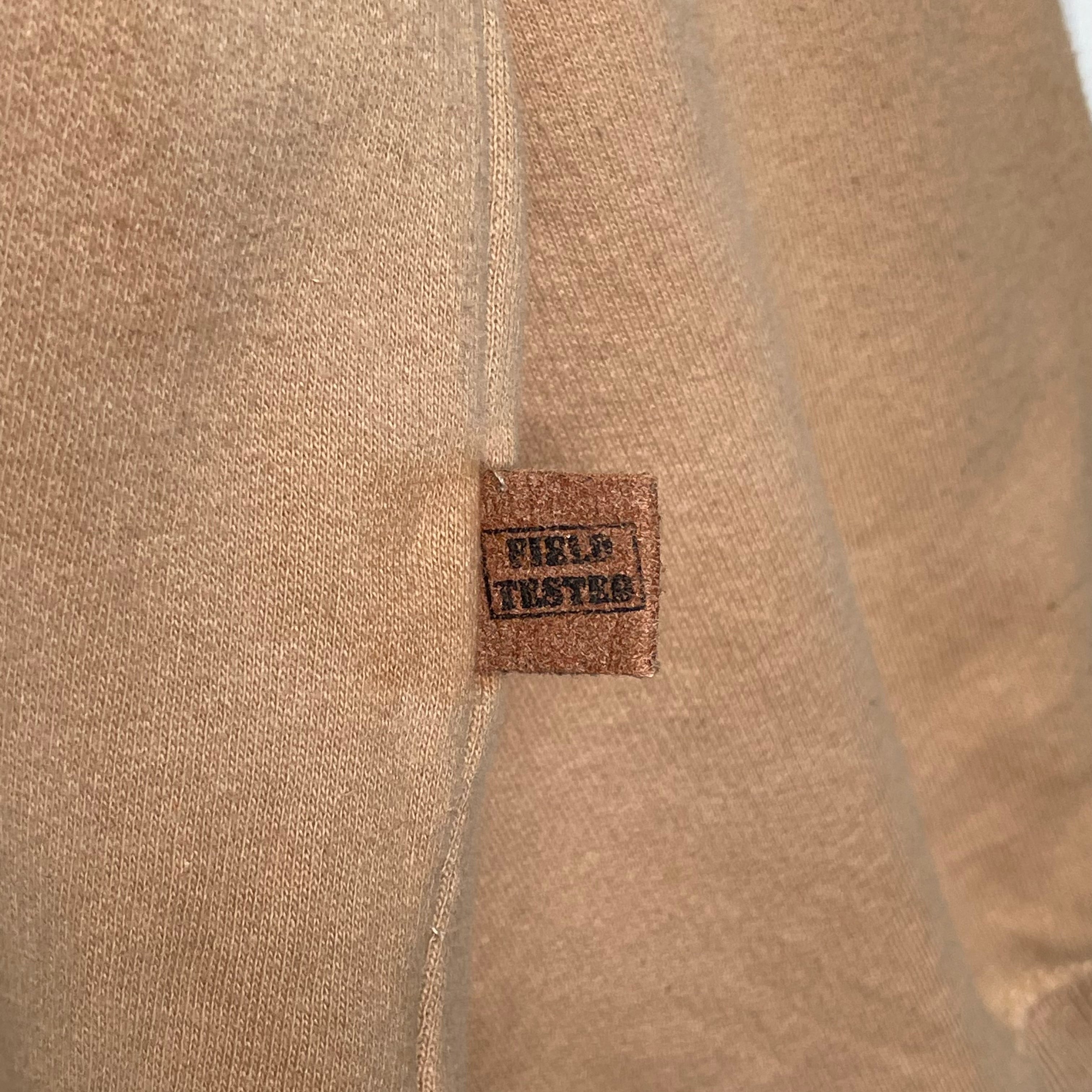 FIELD TESTED スウェット XL ブラウン 刺繍 鹿 アニマル ヘビー 