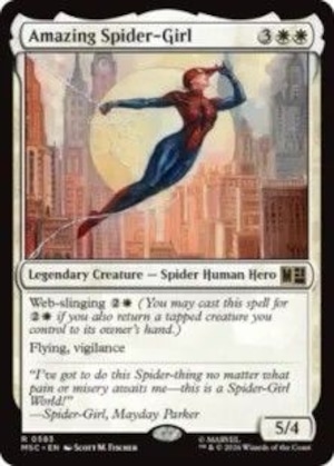 MTG《アメイジング・スパイダーガール/Amazing Spider-Girl(MSC)》英語