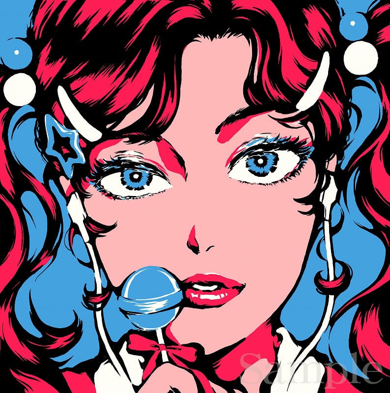 井上直久『天文館の宵』版画 | ART SPACE