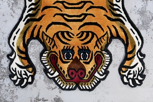 Tibetan Tiger Rug 《Sサイズ•シルク356》チベタンタイガーラグ