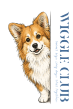 PEEKING CORGIS Tee -Fluffy-　[T0050]