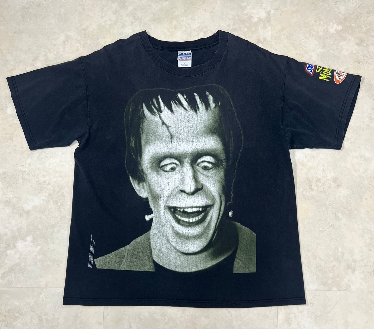 Vintage Herman Munster Shirt The Munsters Large Snickers XL 