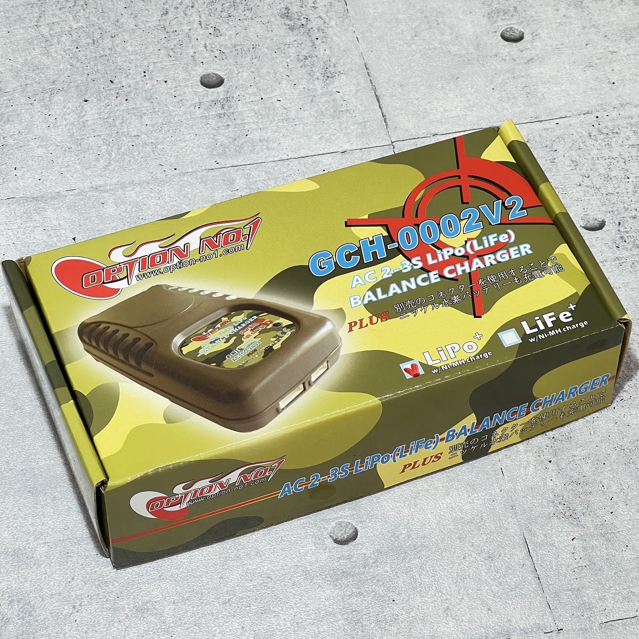 OPTION NO.1 GCH-0002V2 Lipo AC 充電器 | GunPlay'sWorks