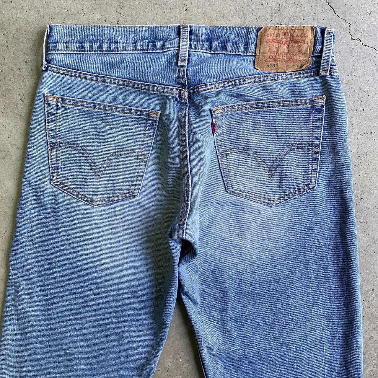 00年代 メキシコ製 Levi's リーバイス 529 LOW RISE STRAIGHT