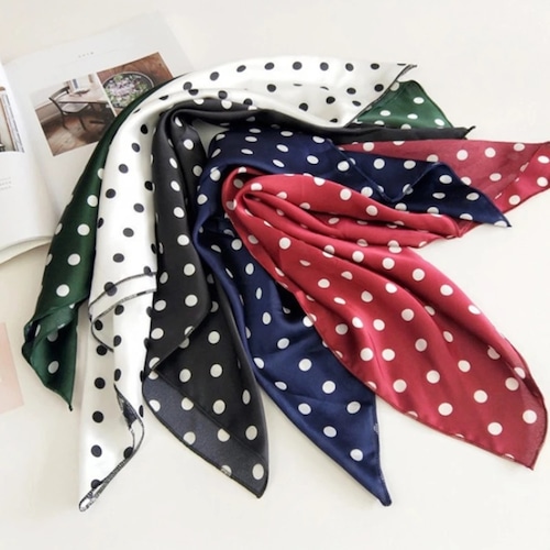 “予約商品” 【kid’s 】Insulin cover scarf (pretty dots）