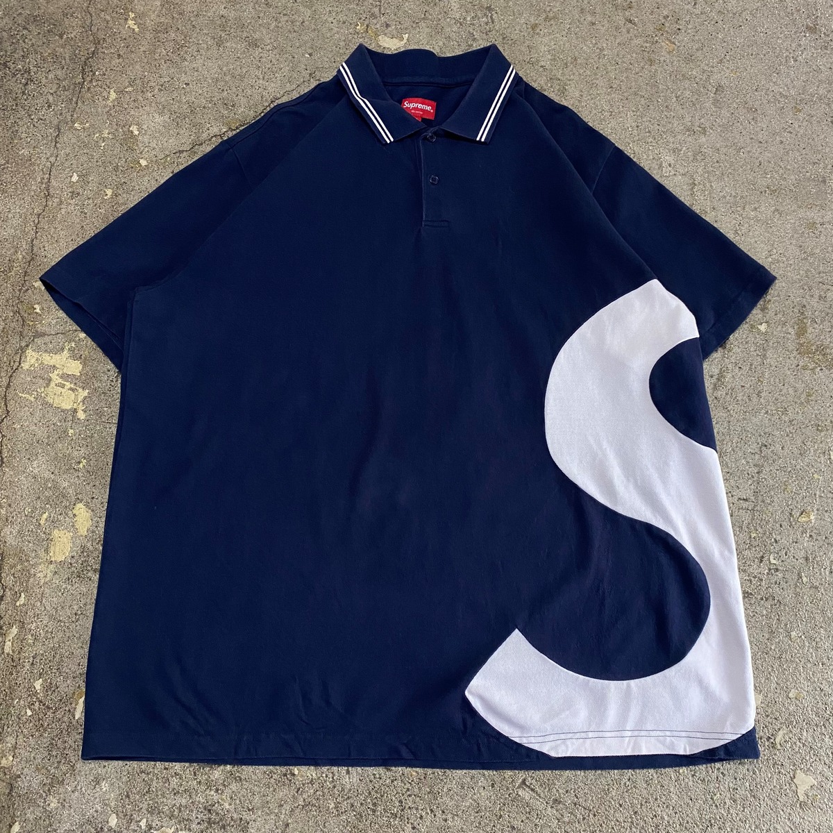 19ss supreme S logo polo shirt | What