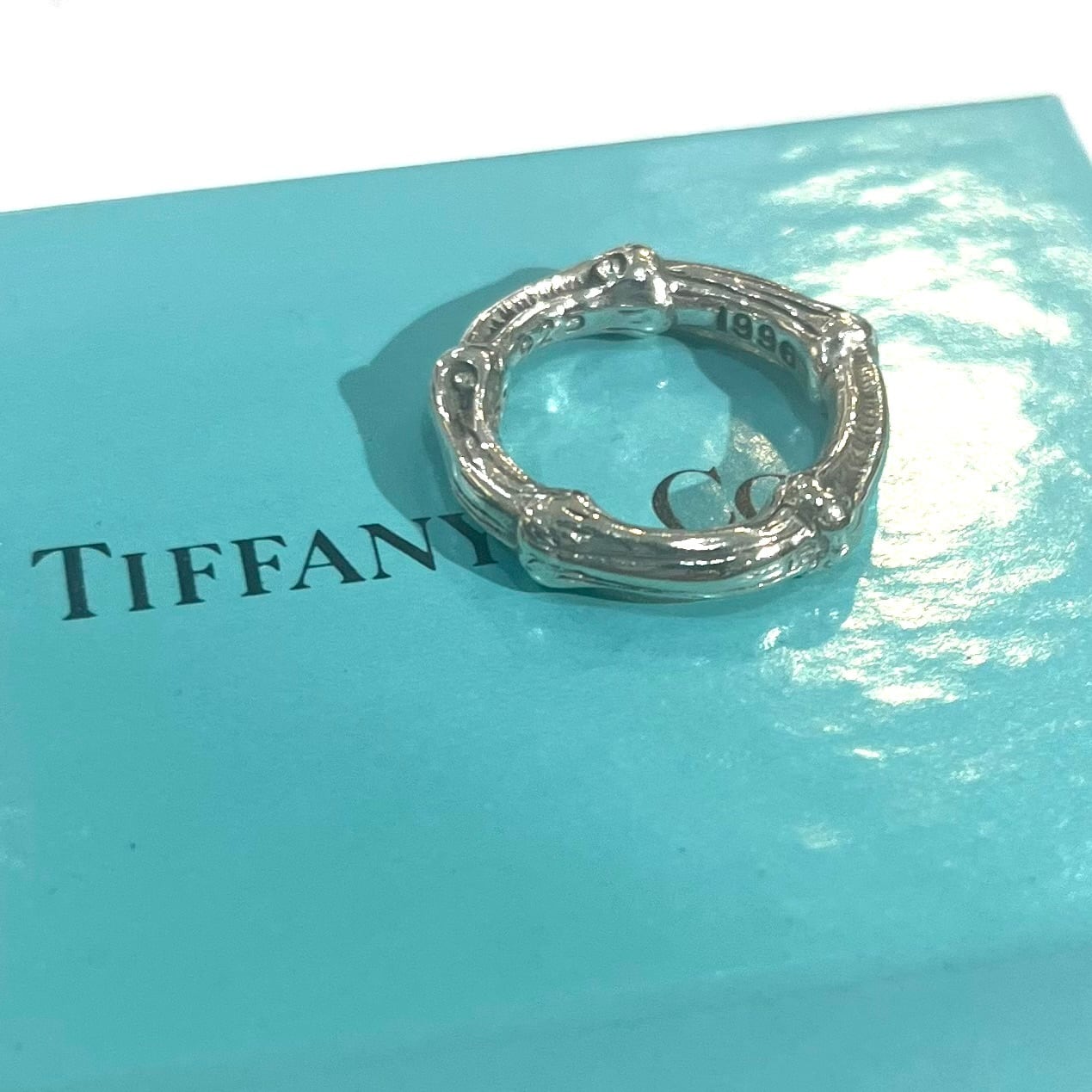 TIFFANY&CO.】【7-8号】2475 TIFFANY &CO ティファニーバンブーリング