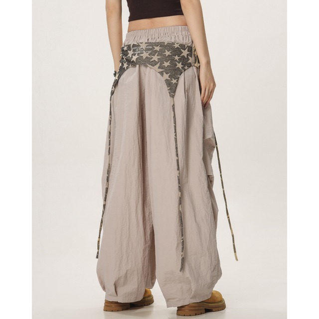 star flap loose pants　スターフラップルーズパンツ　J0976