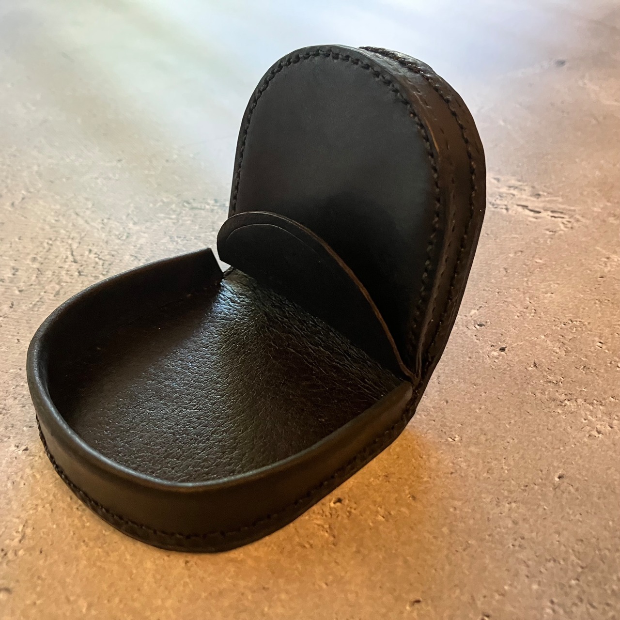 【COIN CASE】馬蹄型小銭入れ　ブラック