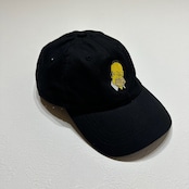 シンプソンズ　キャップ　帽子　フリーサイズ　ブラック 古着