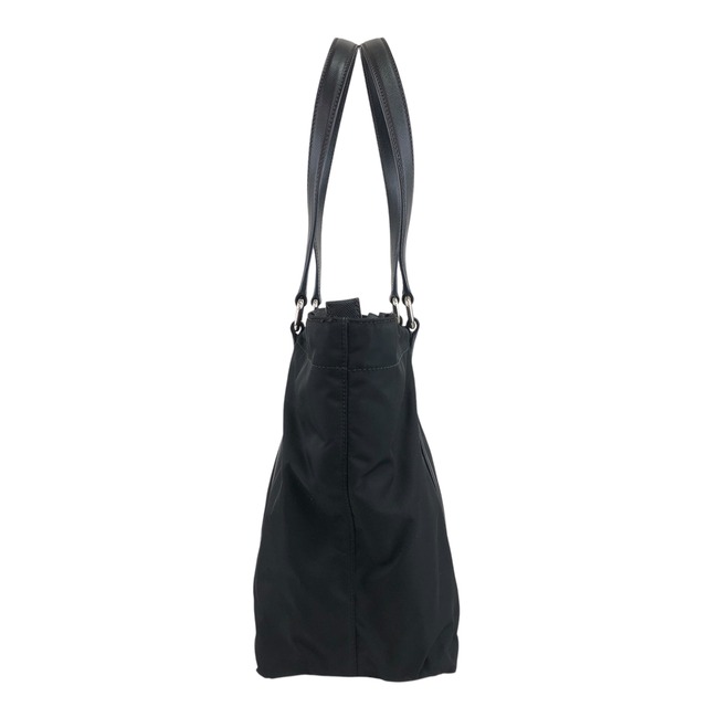PRADA プラダ トライアングルロゴ トートバッグ ブラック ナイロン レザー vintage ヴィンテージ オールド gunc8w