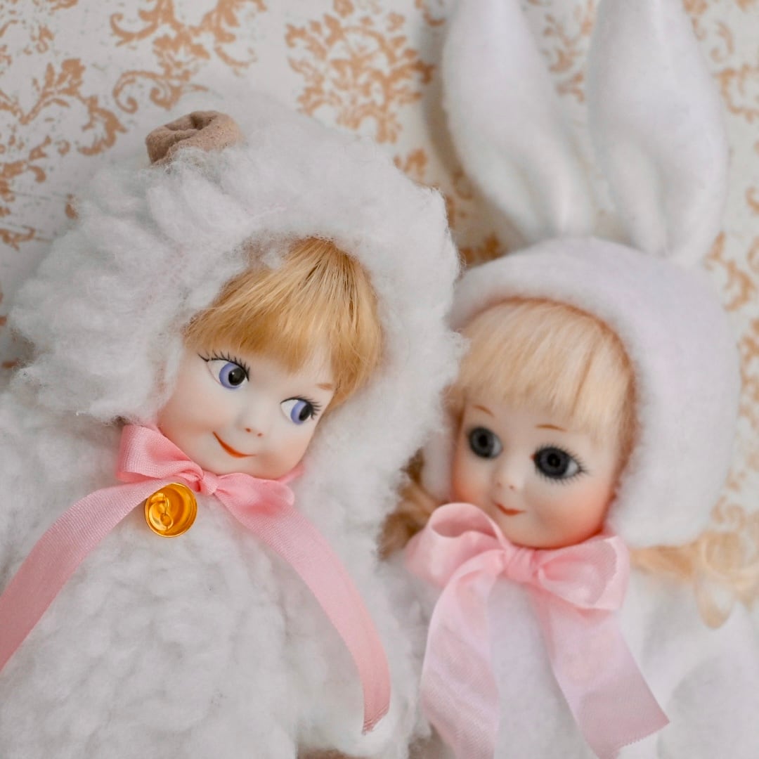 完成ドール】AM258グーグリー/オールビスクドール/ペインテッドアイ