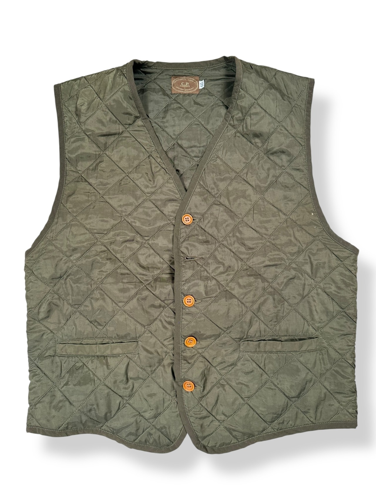 C.P.COMPANY KILTING VEST