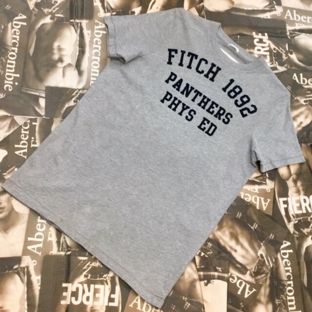 Abercrombie&Fitch　MENS　プリントＴシャツ　Ｌサイズ