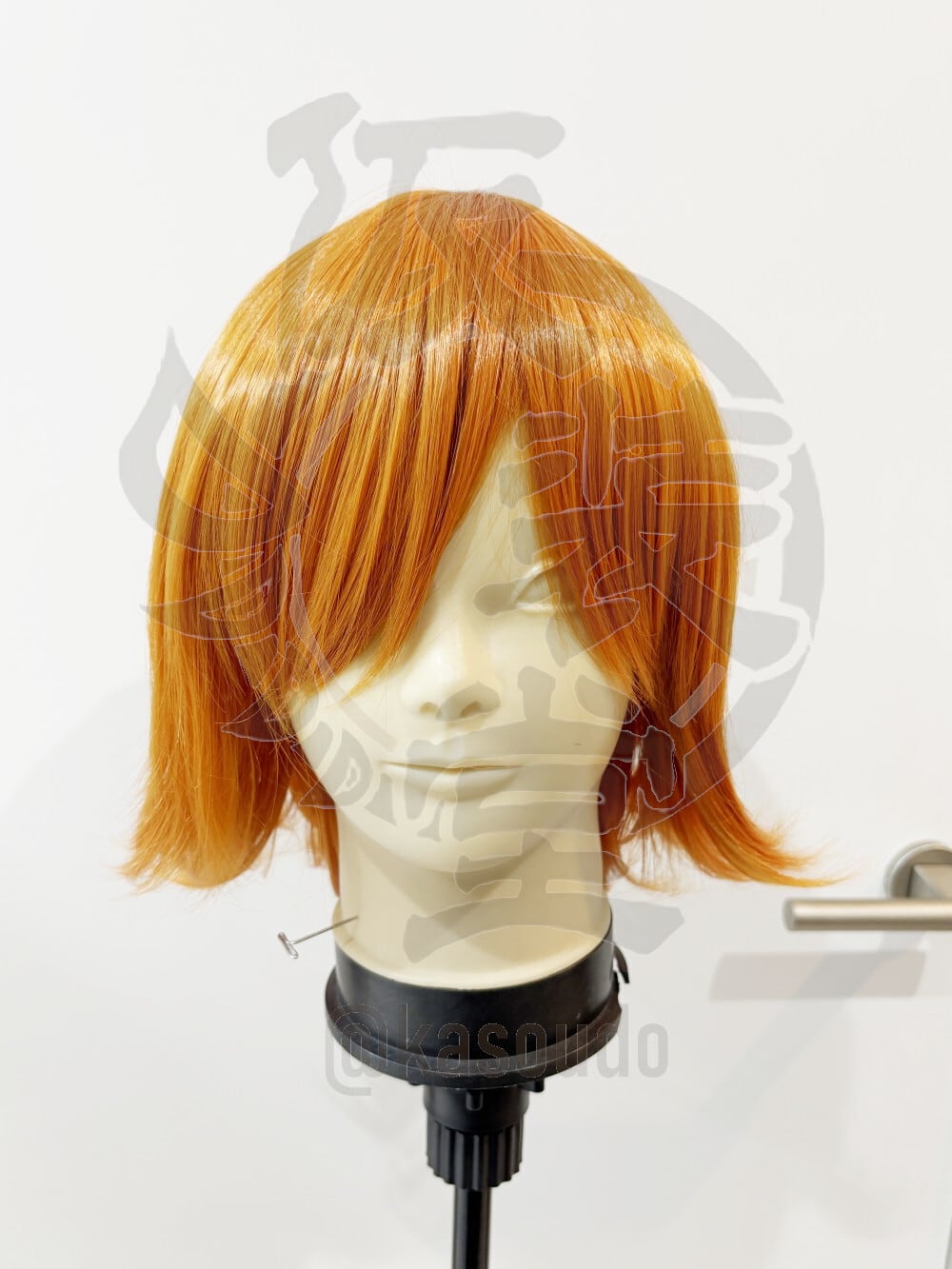 BODYLINE オレンジ系 セミロング ウィッグ