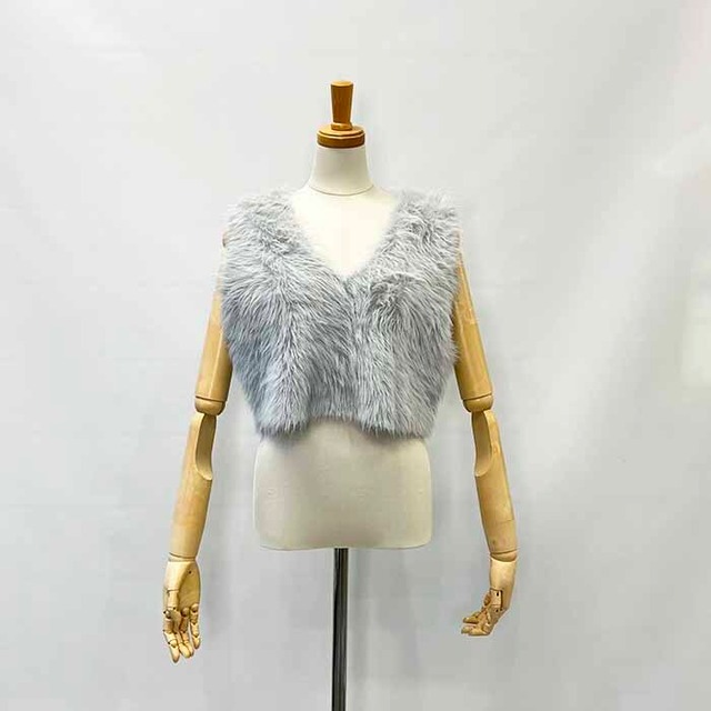 Dignite collier ディニテコリエ フェザーニットベスト 80269701 2026秋冬新作