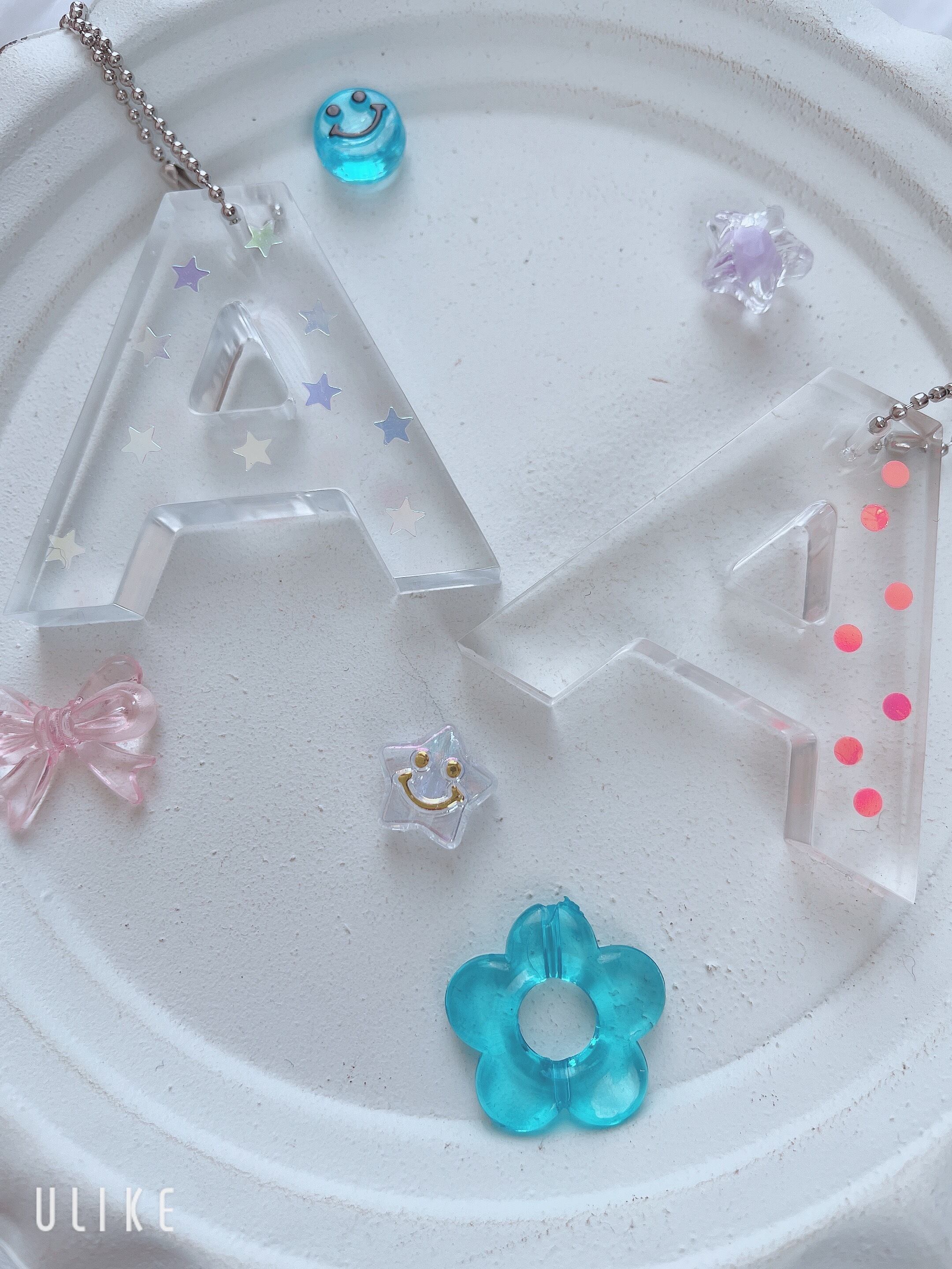 ˏˋイニシャルA ˎˊ˗ ♡きせかえできる♡ イニシャル レジン ˏˋイニシャルA ˎˊ˗ ♡きせかえできる♡ イニシャル レジン